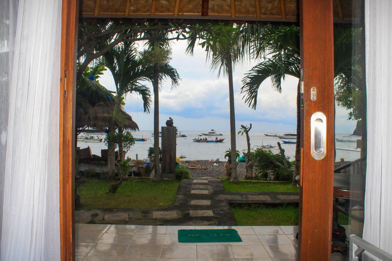 Coconut Beach Bungalows & Warung Amed Eksteriør bilde