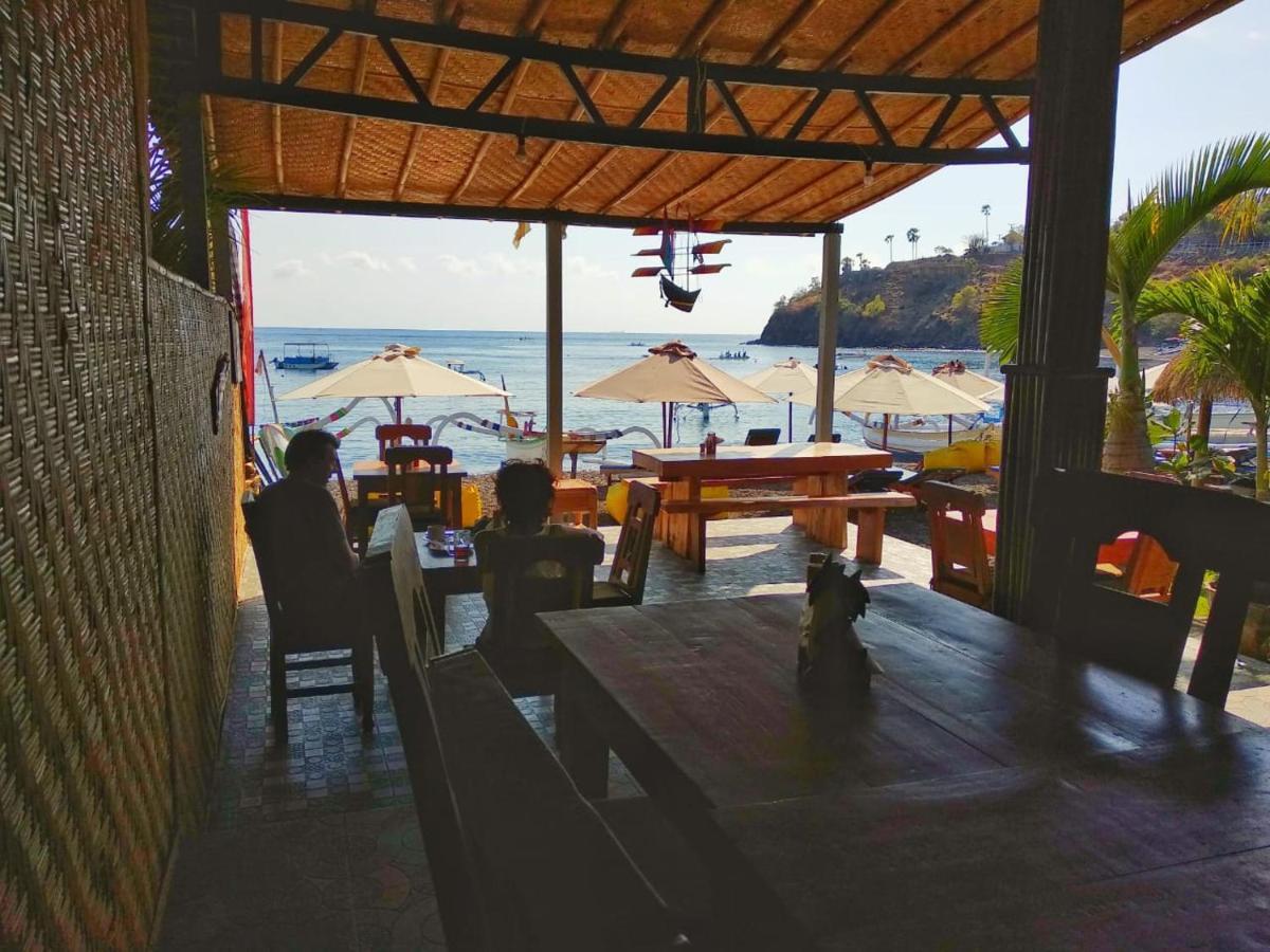 Coconut Beach Bungalows & Warung Amed Eksteriør bilde